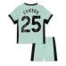 Chelsea Moises Caicedo #25 Tredjedraktsett Barn 2023-24 Kortermet (+ Korte bukser)